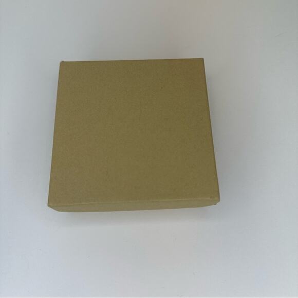 Saachi Matte Silver and Black Glass Earrings - Picture 4 of 7